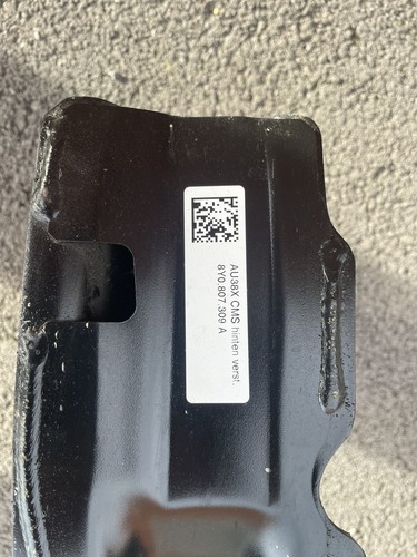Genuine audi rear bumper - audi,